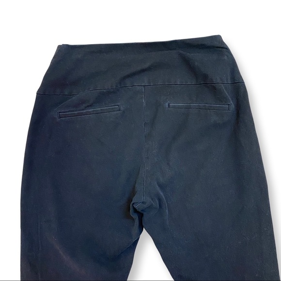 Spanx Black Denim Ankle Pants Sz Small Petite - Picture 6 of 8